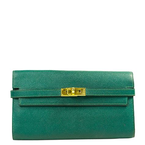 hermes kelly wallet leather